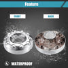 Ford F450 F550 2 x Front Wheel Center Hub Caps Covers (2000-2023)