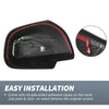 Lexus RX330 RX300 Rearview Mirror Cover Overlay Black Carbon Fiber (2003)
