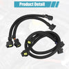 Jeep Wrangler 12" & 24" Oxygen Sensor Extension Harness 2Pcs (2001-2019)