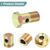 Motorcycle 2 Pcs G3/8 40mm Length Hollow Bolt Screws Imperial Thread