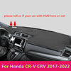 Honda CR-V Leather Car Dashboard Cover Dash Protector Mat (2017–2022)