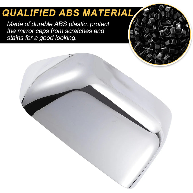 Ford F-250 F-350 F-450 F-550 Right Side Mirror Cover Cap Chrome (2008-2016)