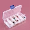 Makeup & Jewelry - Transparent Container Detachable Plastic Storage Boxes