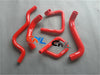 Ford Falcon BA BF XR6 RED Silicone Radiator Hose Kit (2002-2008)