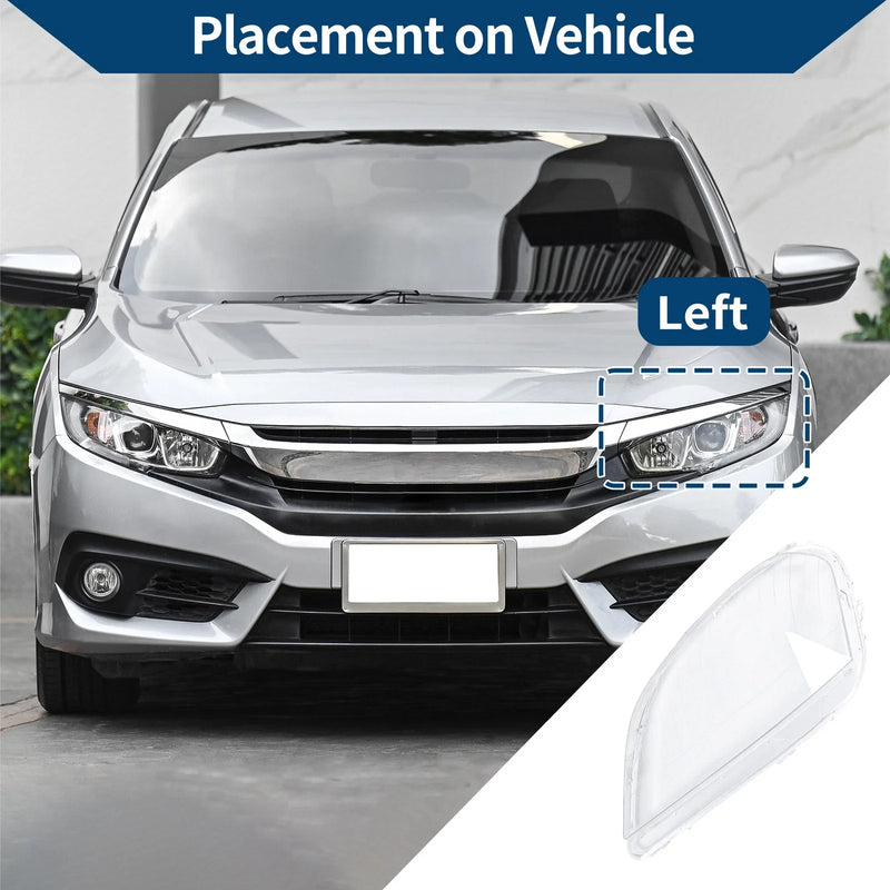 Mercedes-Benz ML350 Front Left Headlight Lens Cover (2006-2011)