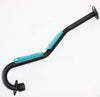 150cc 200cc 250cc PIT Quad Dirt Bike ATV Exhaust Pipe + RED Alloy Muffler