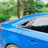 Audi A3 S3 8V Rear Side Window Quarter Glass Louver Covers (2014–2020)