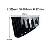 VW Golf 7 MK7 Rear Side Window Louver Cover (2013-2019)