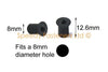 Ducati 699 Vite E Dado Kit M4 x10 Bulloni Acciaio Inox + Gomma