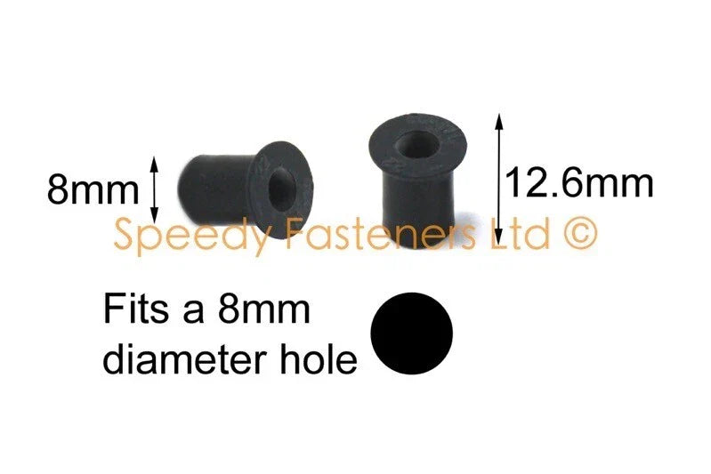 Ducati 699 Vite E Dado Kit M4 x10 Bulloni Acciaio Inox + Gomma