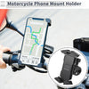 Handlebar Mount 4.7-6.8 Phones Black Motorcycle Phone Mount Holder