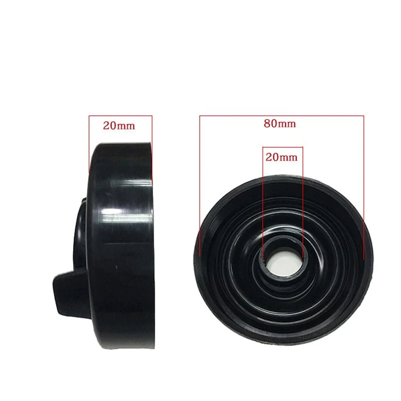 LED HID Xenon Lamps Dust-Cover-Cap 80MM Headlight