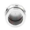 Fuel Tank 1.5" Silver Aluminum Weld-On Filler Neck w/ Cap