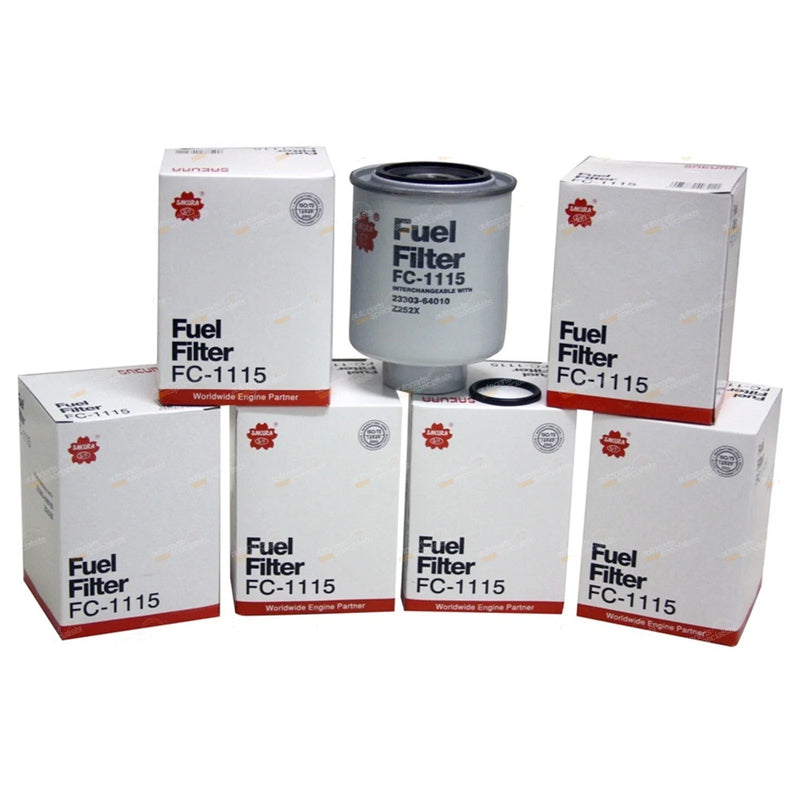 Toyota Landcruiser 4.2L 1HZ Diesel 6 x Fuel Filter