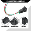 Toyota Land Cruiser 4Runner Roof Lights Push Button Switch Set (2003-2023)