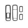 Grand Cherokee 2011-2019 Carbon Fiber Window Control Buttons Cover Trim Fit