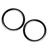 BMW 3 Series E36 (1991-1999) Black Door Speaker Ring Cover Trim