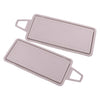 Mercedes S-Class W220 L&R Sun Visor Mirror Frame Cover (1998-2005)