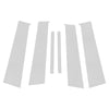 Honda City (2015-2019) Silver Tone 6 Pcs Door Pillar Window Trim