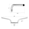 Harley Sportster XL883 48 (2007-2014) Chrome 4" Rise 1" Handlebar