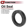 Rotary Shaft Seal 40x62x10mm Black 5 x Oil Seal Nitrile 70D Rubber