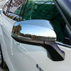 Toyota Highlander ABS Rearview Side Chrome Mirror Cover Trim 2 x (2020-2023)
