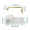 GM LS1 LS6 LS3 LS2 Retrofit Oil Pan Kit (1955-1987)