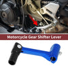 Bosuer Cheetah Blue / Black Head Folding Gear Shifter Lever
