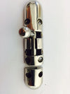 Caravan Latch Slim Barrel Anti Rattle 88x18mm