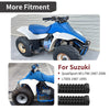 Suzuki QuadSport 80 LT80 Rubber Foot Rests Pegs 2pcs (1987-2006)