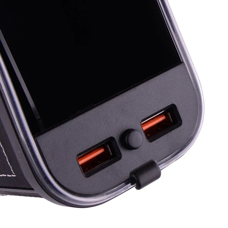 Universal Fit Car Seat Gap Filler Storage Box Holder with Dual USB
