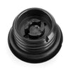 Harley Softail XL Dyna Electra Glide 2 x Right Pop Up Tank Cap Black (1982-2010)
