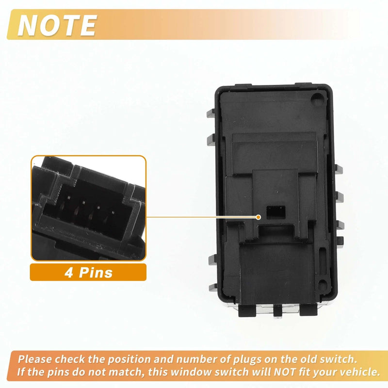 Mercedes-Benz Sprinter W907 Power Window Switch (2019-2023)