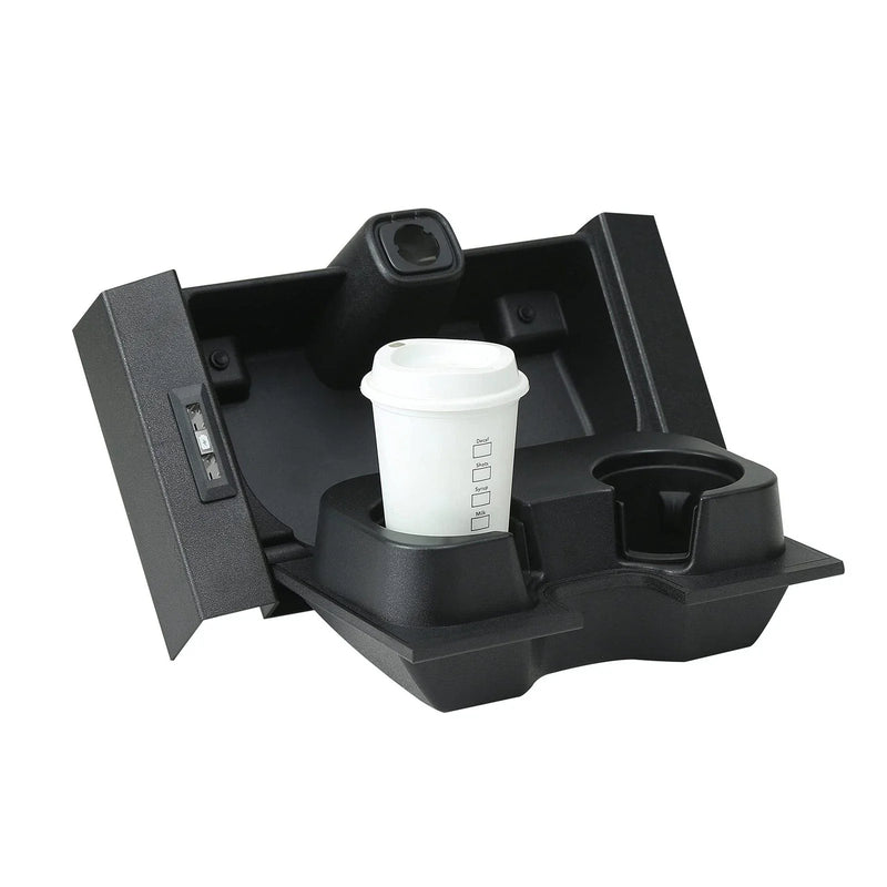 Ford F-150 Black Front Center Seat Cup Holder (2015–2017)