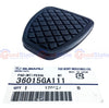 Subaru Impreza Forester Liberty Legacy BRZ Pedal Rubber
