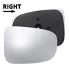 Ford Transit Right Side White Mirror Glass W/ Back Convex (2015-2023)