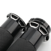 Harley Touring, Softail, Dyna Black Handlebar Hand Grips