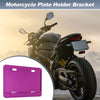 Motorcycle Plate Holder Bracket 26x10 mm Hole