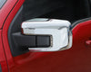 Ford F150 (2021-2023) 2 x pcs Chrome Rearview Mirror Lid Side Cover Trim