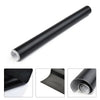Black Car Grain Leather Skin Textured Portable Vinyl Wrap Sticker (2019)