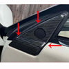 RHD / LHD Maserati GT 2008-16 Carbon Fiber A Pillar Speaker Panel Cover
