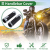 Motorcycle 7/8" 22mm Hand Grips Cover Aluminum Alloy and Rubber
