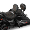 Harley Street Glide Driver/Passenger Seats Backrest Pad (2009 - 2023)