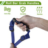 Jeep Wrangler 1987-2021 - Blue Accessories Roll Bar Grab Handles