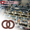 Make Model Oil Seal 20x28x5mm Brown 2 x Rotary Shaft Seal FKM Rubber
