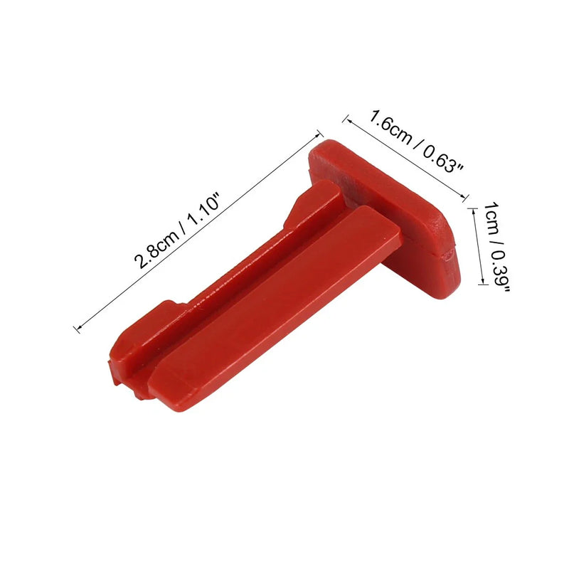 Benz Transmission Filler with Lock Pin Red Gearbox Dipstick Tube Plug
