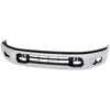1-Piece Front Bumper For Nissan Titan 2017-2019 Chrome