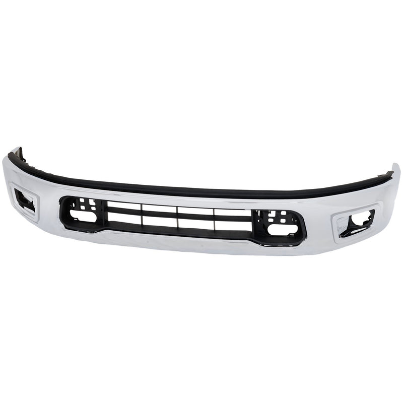1-Piece Front Bumper For Nissan Titan 2017-2019 Chrome