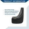 Chrysler PT Cruiser Mud Flaps Splash Guards (2006-2009)