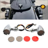 Harley Super Glide FXD Dyna Low Rider Chrome Turn Signal Lights (2006-2017)